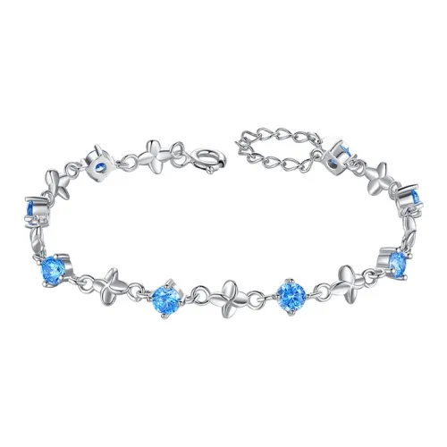 Ascending 999 Fine Silver Pure Silver Bracelets Women's