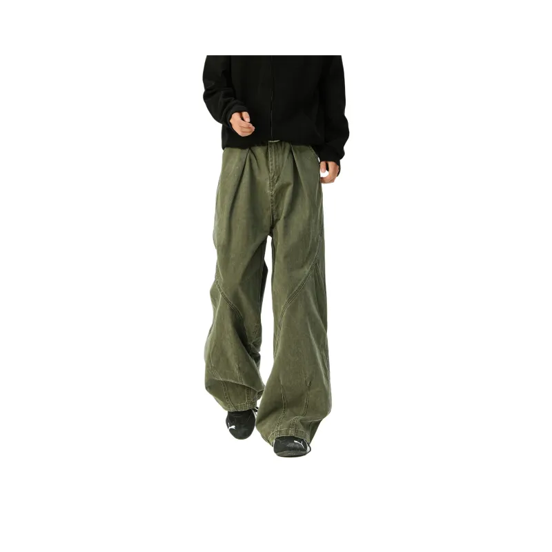 PAINT STAIN Casual Pants Unisex-15