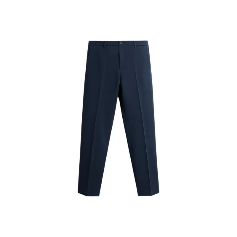 ZARA Suit Trouser Men's Dark Blue-0