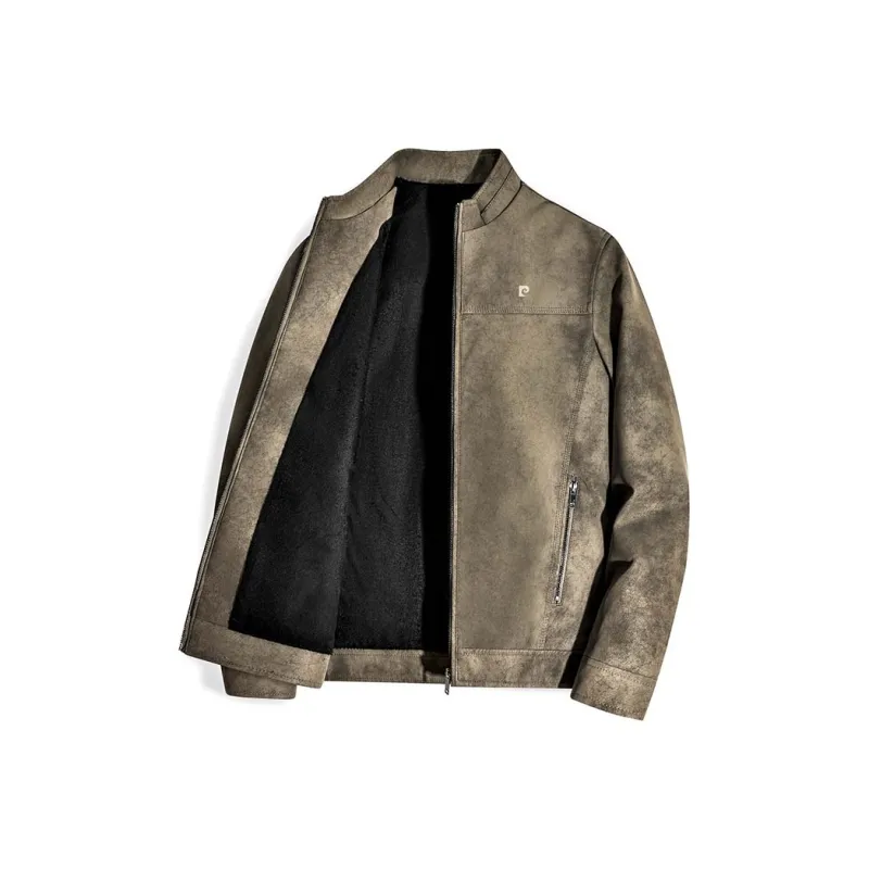 PIERRE CARDIN Leather Jacket Unisex-5