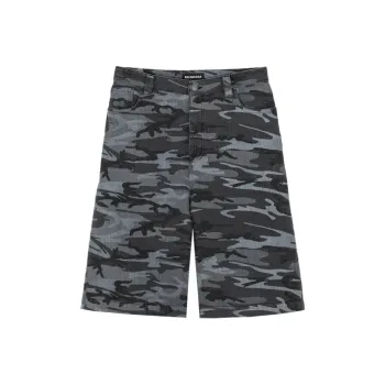 Balenciaga Skater Camouflage Bermuda Shorts