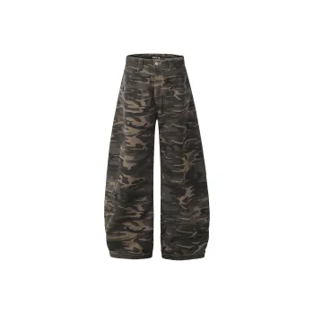 YINLEI Cargo Pants Unisex Camouflage