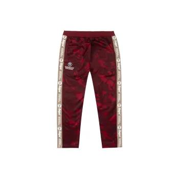 Aape Graphic print Logo patch Trousers