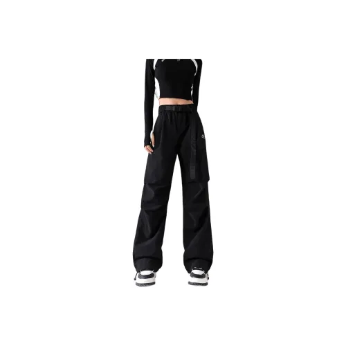 DJ.SPIRIT Casual Pants Unisex Brown