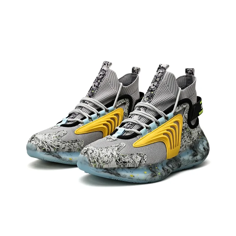 KYMOOU Cushioning, Slip Resistant, And Abrasion Resistant High Top Casual Shoes Men's-14