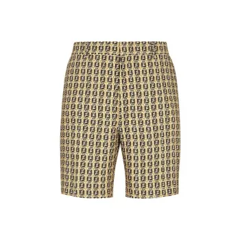 FENDI Ff Monogram Bermuda Shorts