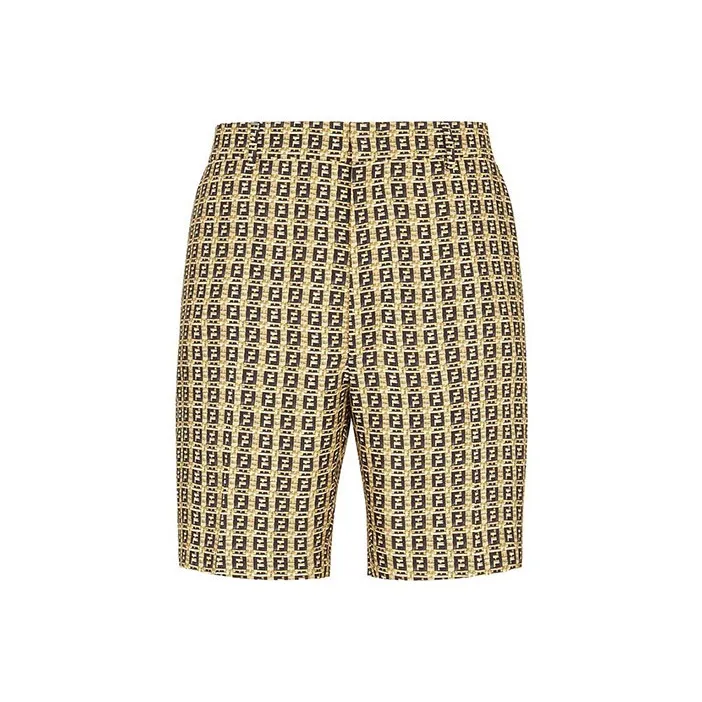 FENDI Ff Monogram Bermuda Shorts-0
