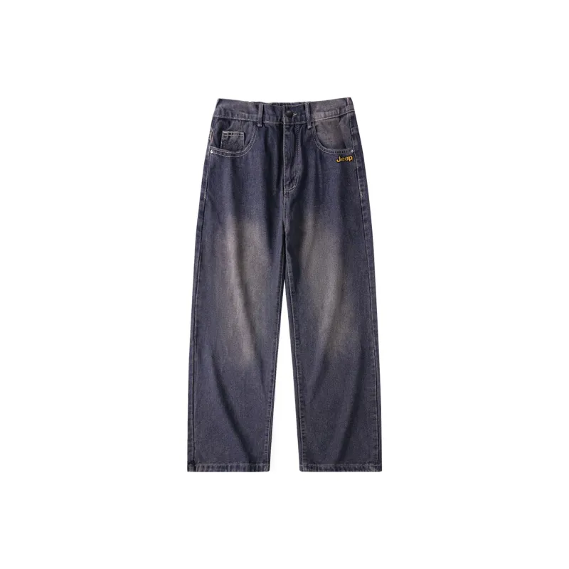Jeep Jeans Unisex Navy Blue-0