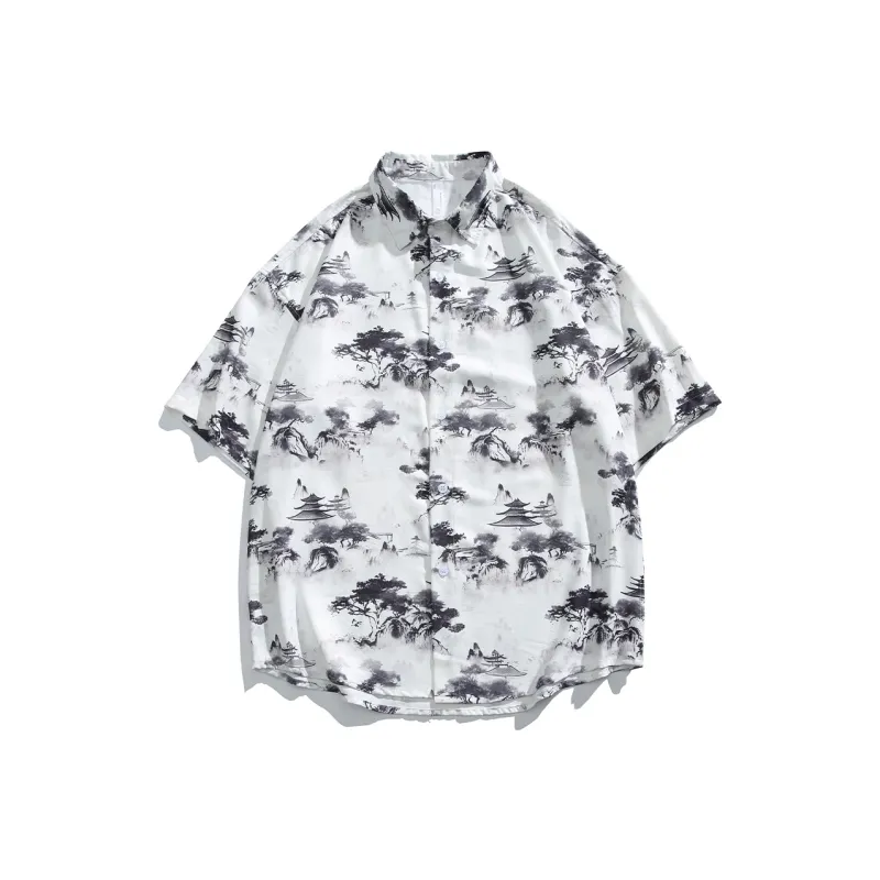 Shirt Unisex Pagoda Pine Shaped Product-2