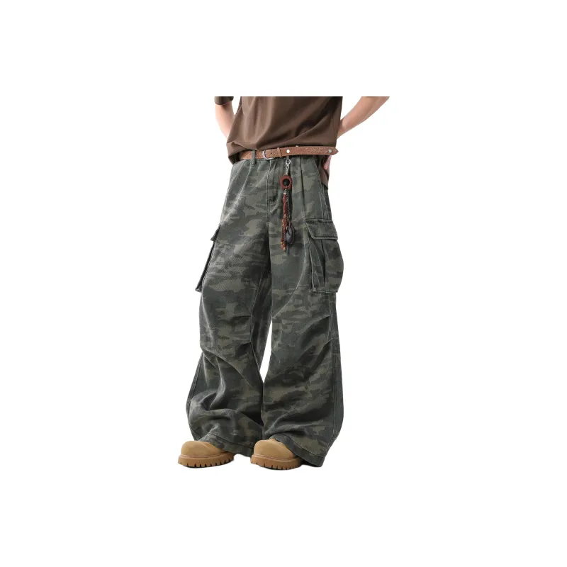 KADAKADA SUITE Cargo Pants Unisex Camouflage-0