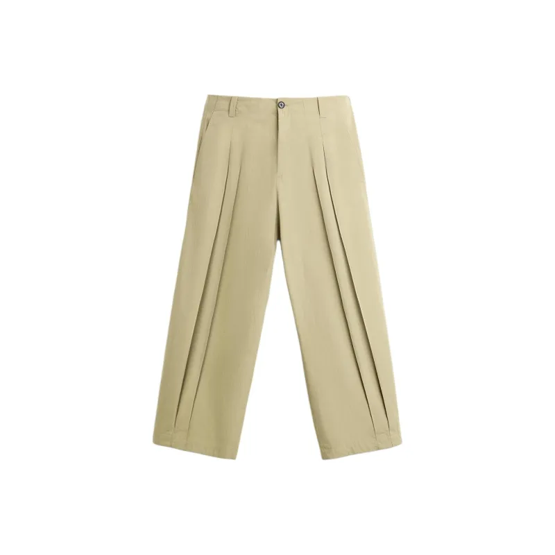 ZARA LIMITED EDITION Casual Pants Men's Gray Green-0