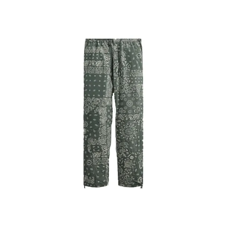 KITH Flocked Deconstructed Bandana Mercer 8 Pant-0
