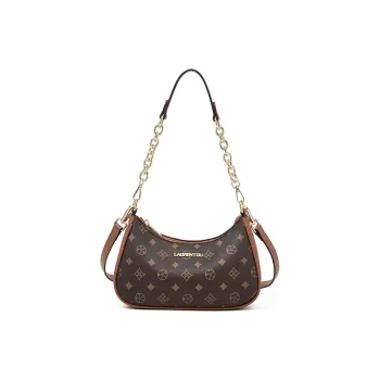Old Man's Head Synthetic Leather Crossbody Bag, Shoulder Bag Regular Women's Coffee