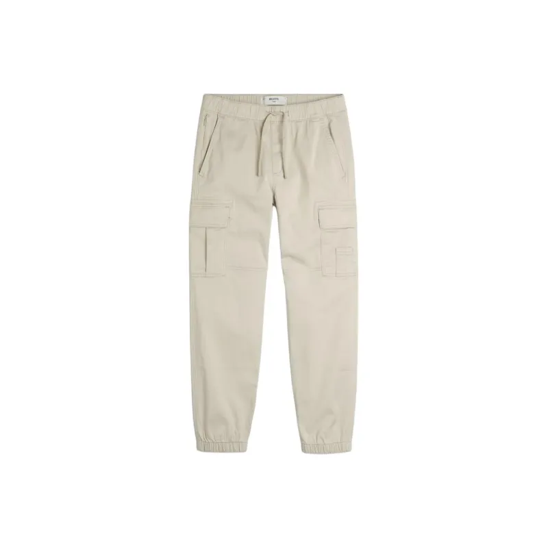 Hollister Cargo Pants Men's Cream-0
