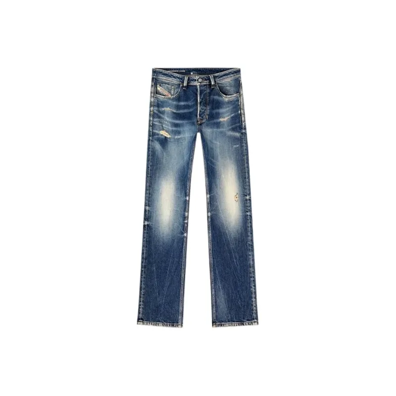 DIESEL 1985 Larkee Distressed Jeans-0