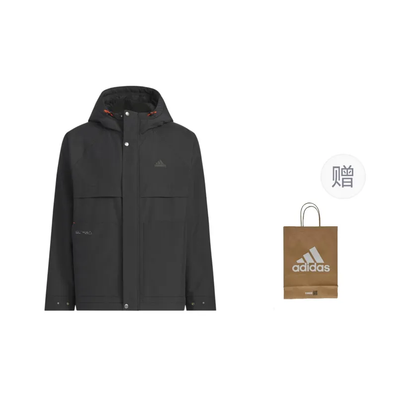 Adidas Jackets Coats Men's Black-0