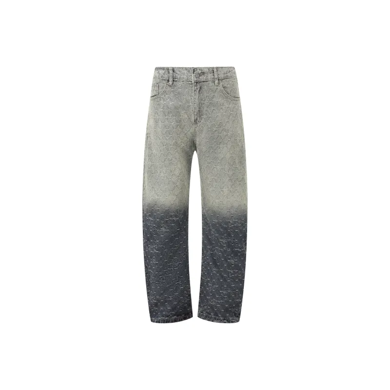 TEN MIRO Jeans Unisex Vintage Blue-0