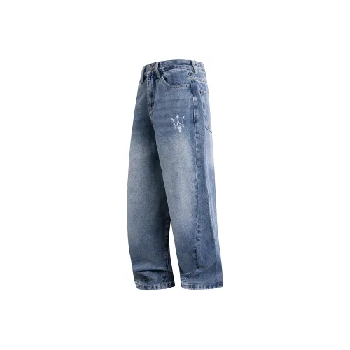 Maserati Jeans Unisex Blue