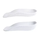 [1.5cm+2.5cm]Height Increase Half-Length Insoles-White
