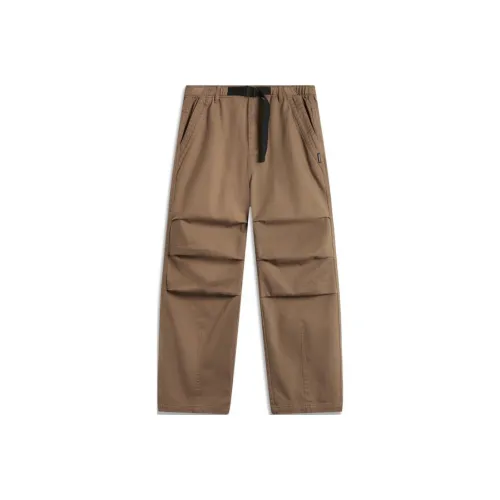 LiNing CF Tracing Casual Pants Men's Cocoa Khaki