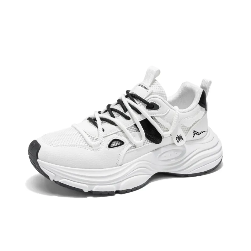 ATONGMU Chunky Sneakers Unisex Low Top White/Orange/Beige/Khaki/White/Black-9