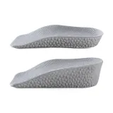 [1.5cm+3.5cm]Height Increasing Quarter Socks-Gray
