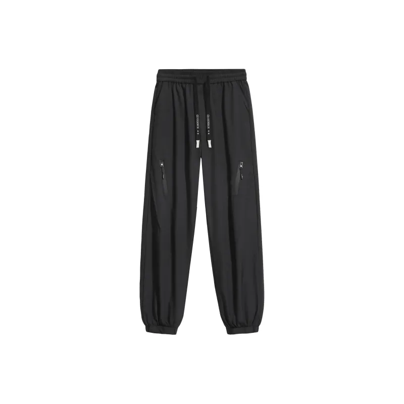 ROBINHOOD Windbreaker Pants Men's Black-3