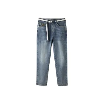 HLA Jeans Men Blue Gray Denim Gradient Medium A7