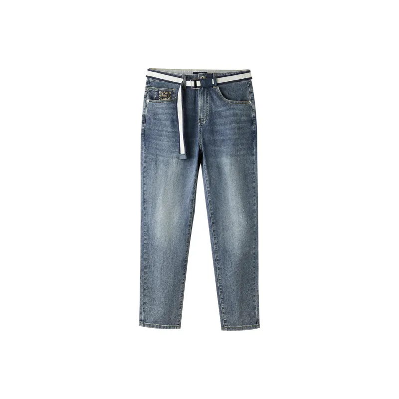 HLA Jeans Men Blue Gray Denim Gradient Medium A7-0