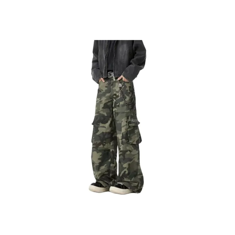 Caramella Casual Pants Unisex Camouflage-0
