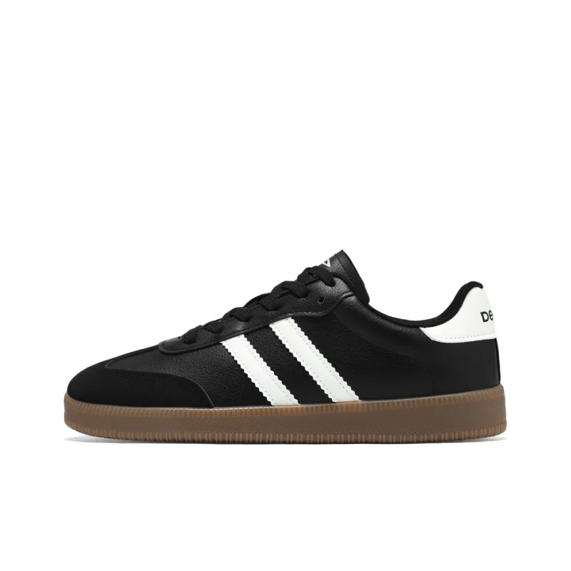 DEERWAY Couple German Army Trainers Lightweight, Breathable, And Slip Resistant Low Top Skateboard Shoes Unisex-6