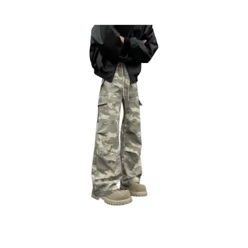 ACUOD BY CHANU Cargo Pants Unisex Camouflage