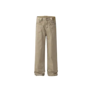 GBXM Jeans Unisex Khaki