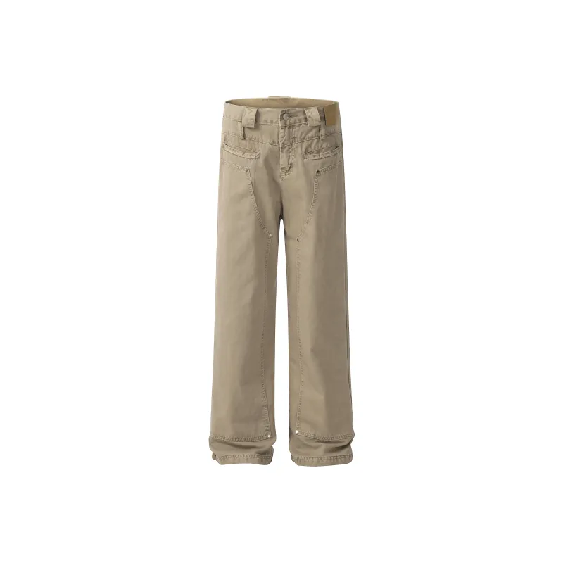 GBXM Jeans Unisex Khaki-0