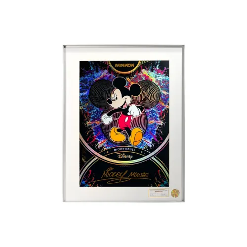 KAKAWOW 2025 KAKAWOW 600% Artistic Collectible Card Disney Mickey 100th Anniversary IP/Anime Cards 1 Pc