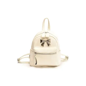 FCTOSSR PU Backpack Women's White/Silver/Black/Pink