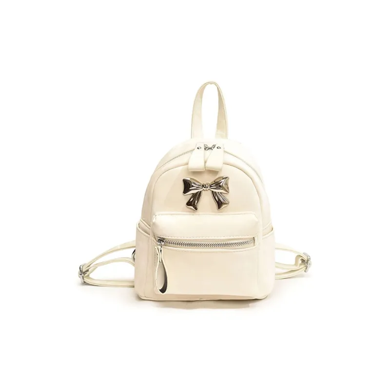 FCTOSSR PU Backpack Women's White/Silver/Black/Pink-0