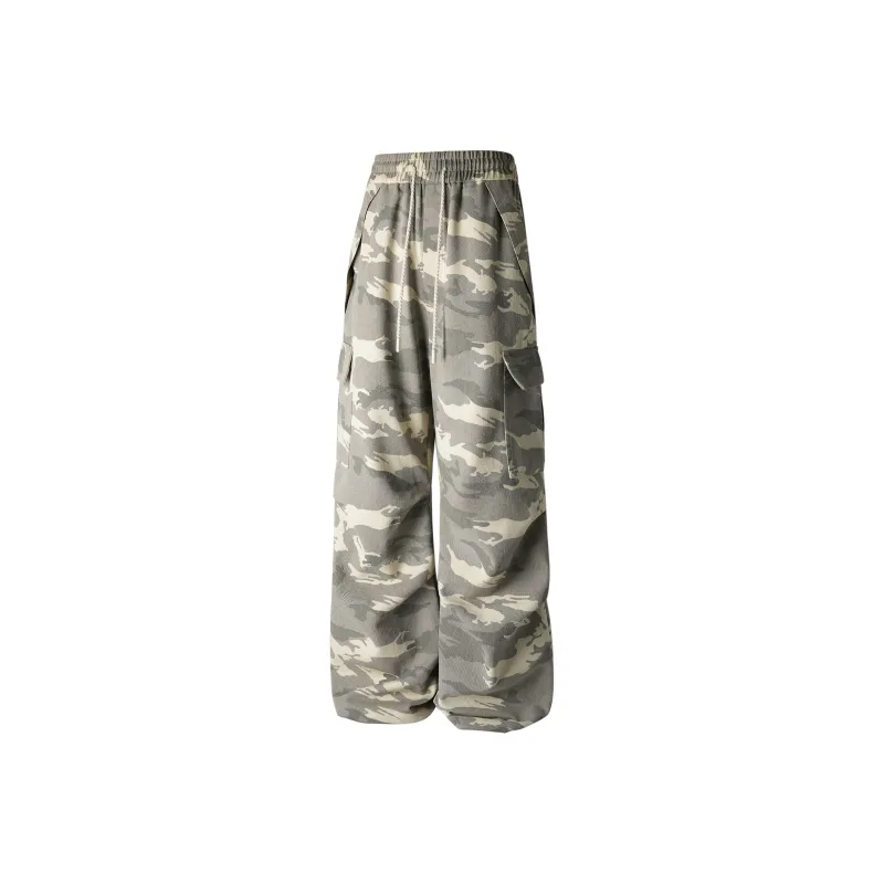 HOZZS Cargo Pants Unisex Camouflage-0