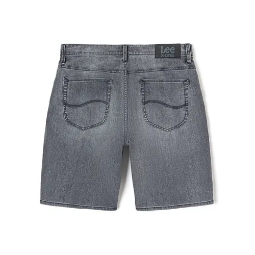 Lee Denim Shorts Men Gray