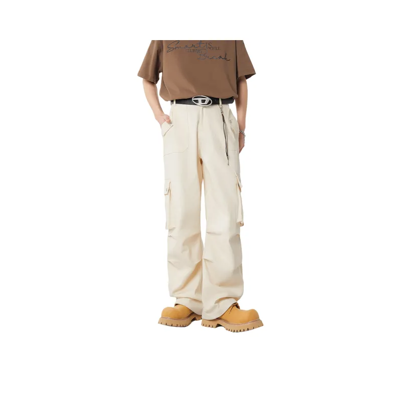 DAND Cargo Pants Unisex Green Camouflage-5
