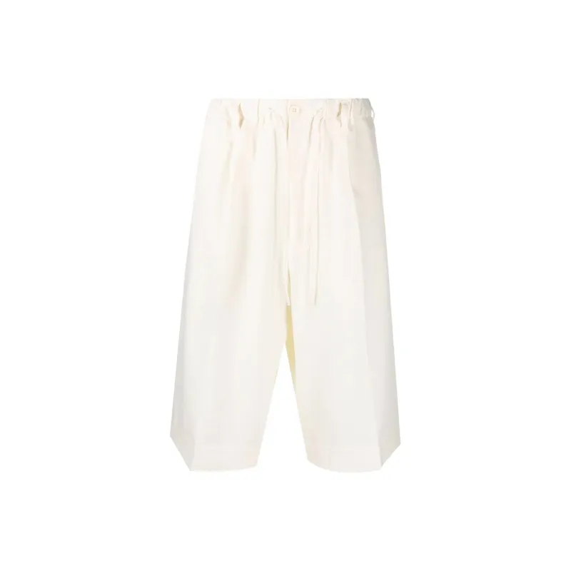 Y 3 Casual Shorts Men Ecru-0
