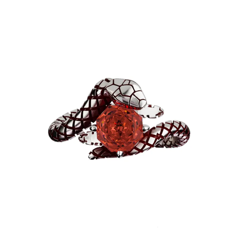 ICEGANG White Gold Plated Copper Rings Unisex-2