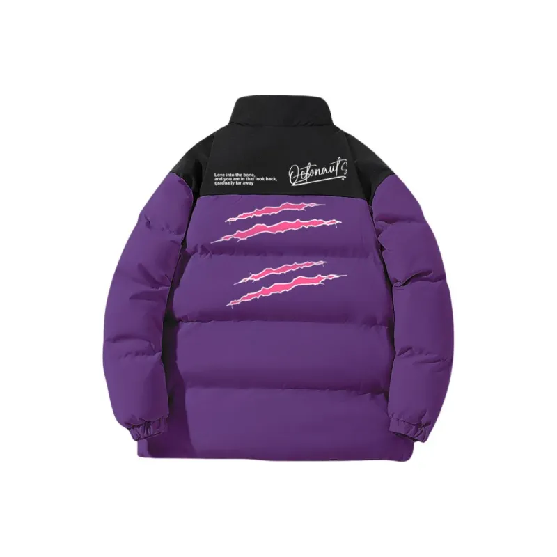Small Columns Under The Sea Puffer Jacket Unisex-11