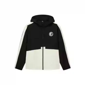 361° Trench Coat Men's Super Black/Peeling Matte White