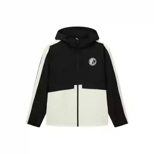 361° Trench Coat Men's Super Black/Peeling Matte White