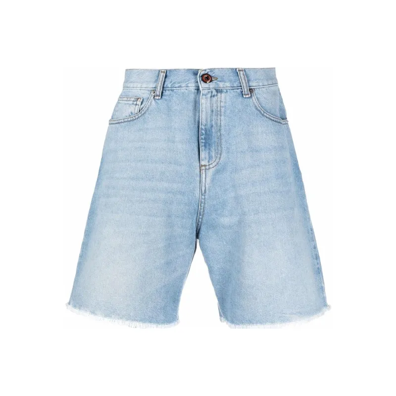 Vision Of Super Knee length Denim Shorts-0