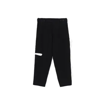 Yohji Yamamoto SS24 Casual Pants Men's Black