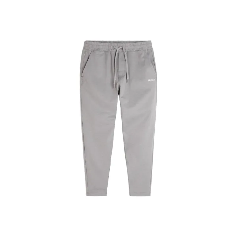 Hollister Knitted Sports Pants Men's Blend Gray-0