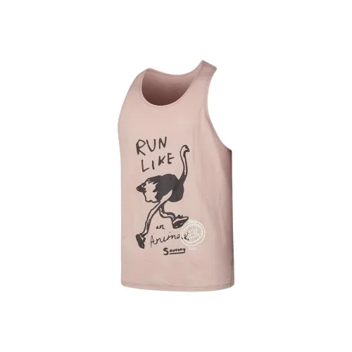 Saucony Tank Top Unisex Light Pink