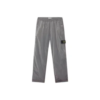 STONE ISLAND Snake Year Limited Collection Casual Pants Unisex Gray